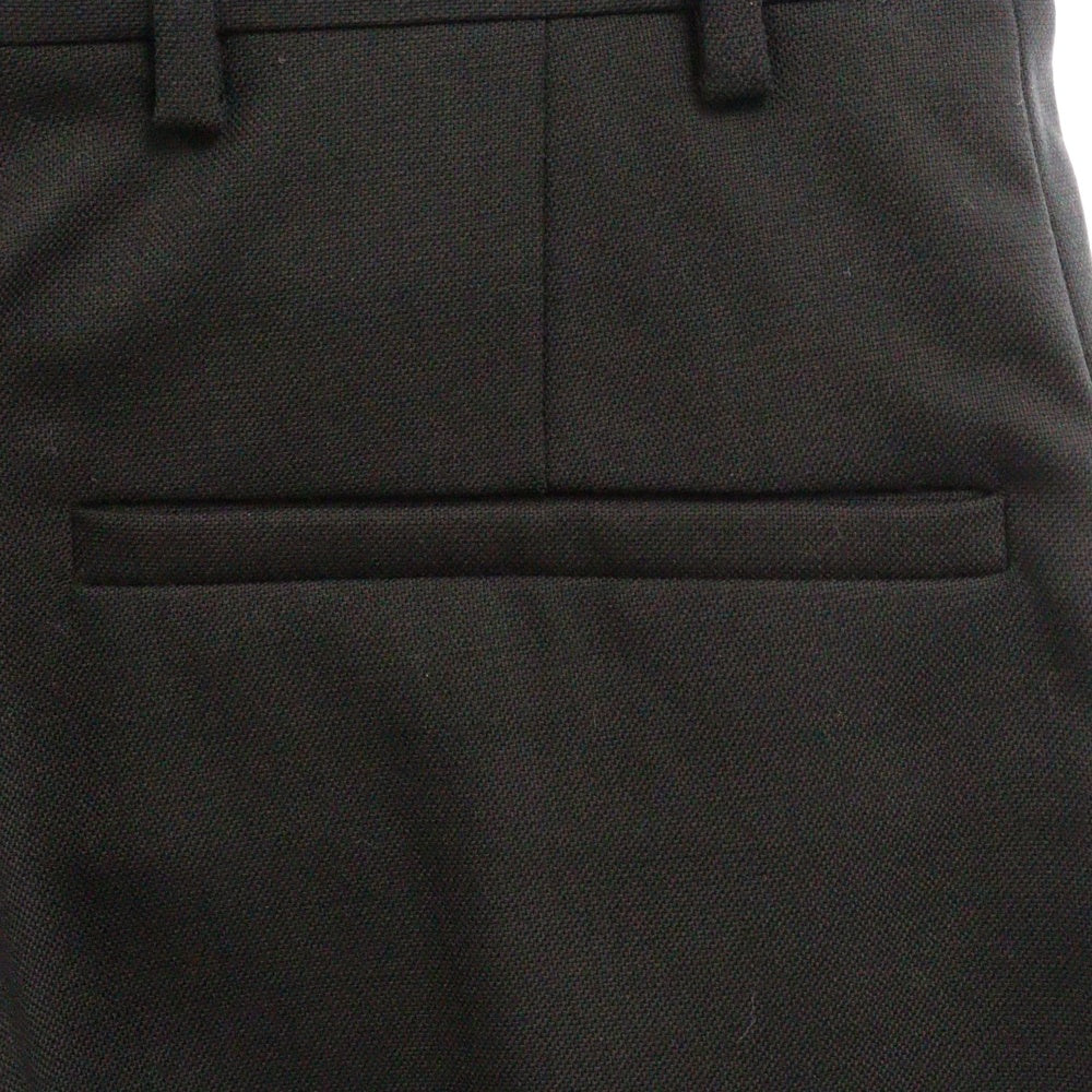 LOEWE(ロエベ) センタープレス ストレート スラックス パンツ Q825331X08 ブラック レディース