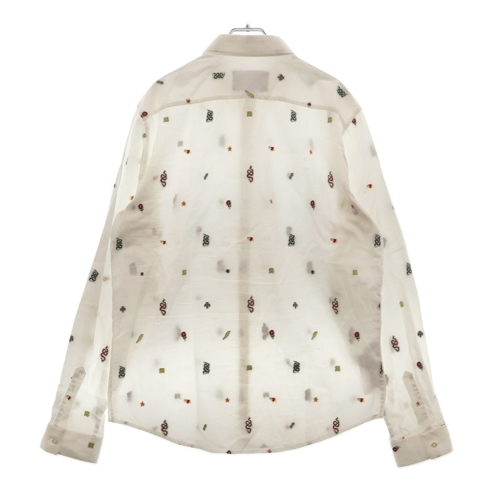 GUCCI(グッチ) シンボルズ デューク オックスフォード長袖ボタンシャツ ホワイト 501897