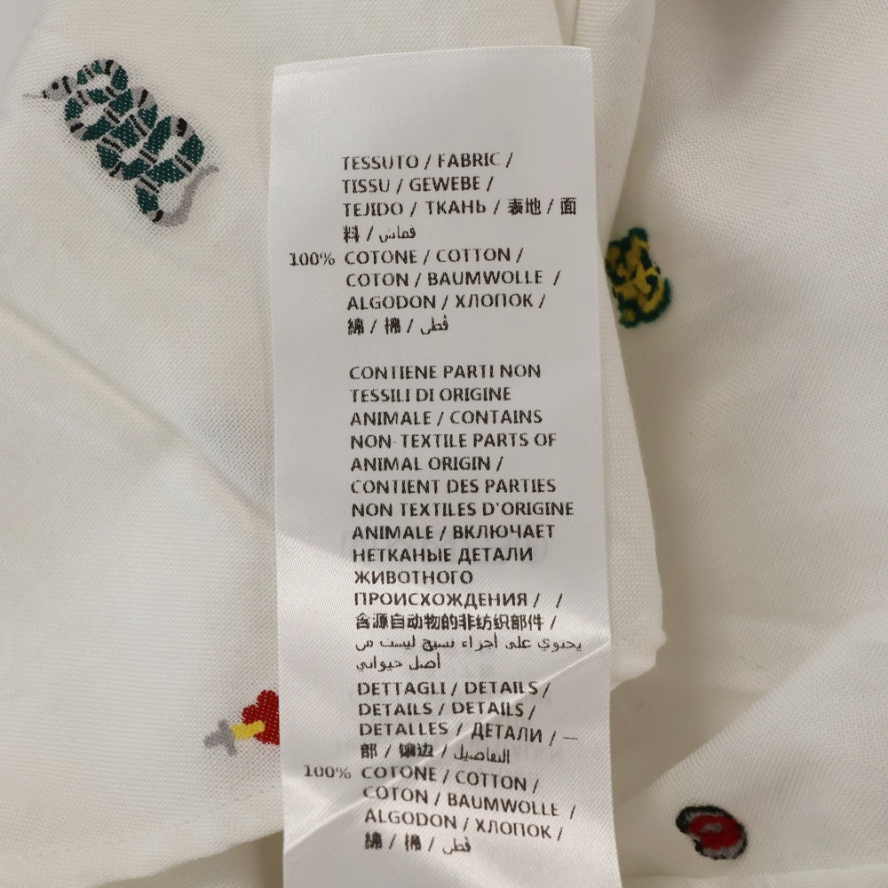 GUCCI(グッチ) シンボルズ デューク オックスフォード長袖ボタンシャツ ホワイト 501897