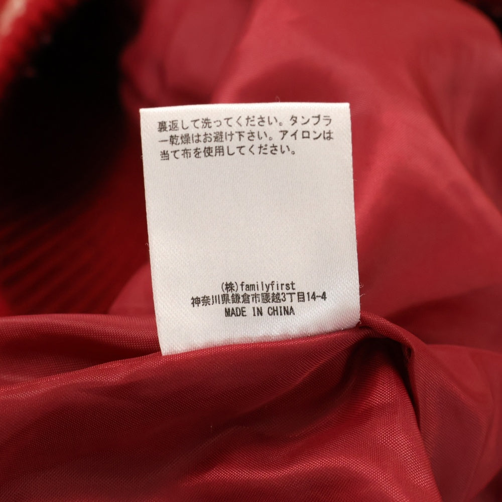 BoTT(ボット) Teddy Varsity Jacket ワッペン バーシティ スタジアムジャケット 233BoTT03 レッド