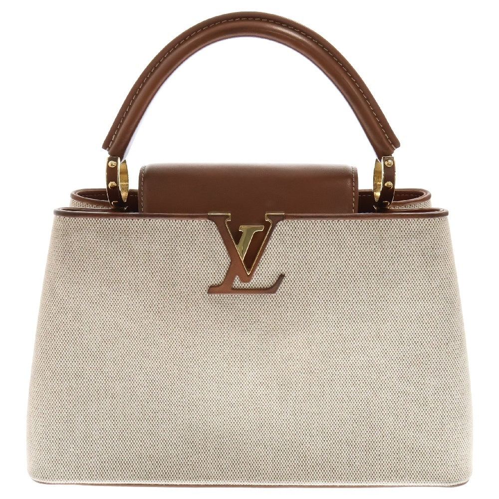 LOUIS VUITTON(ルイヴィトン) パルナセア カプシーヌ MM キャンバス ハンドバッグ ショルダーバッグ M59969 ベージュ