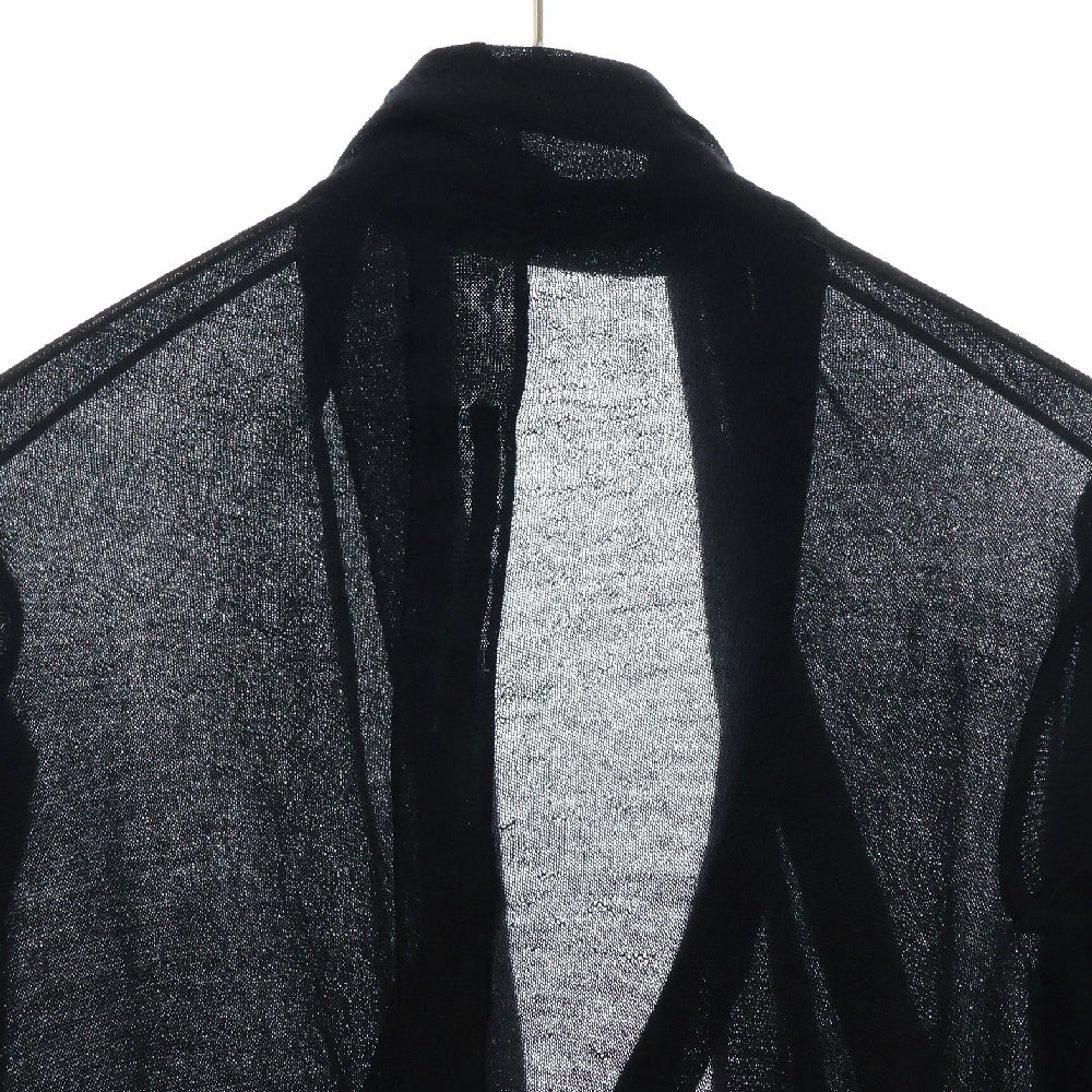 Rick Owens(リックオウエンス) 11AW LIMO ロングカシミヤニットカーディガン 長袖ニット ブラック RU2650