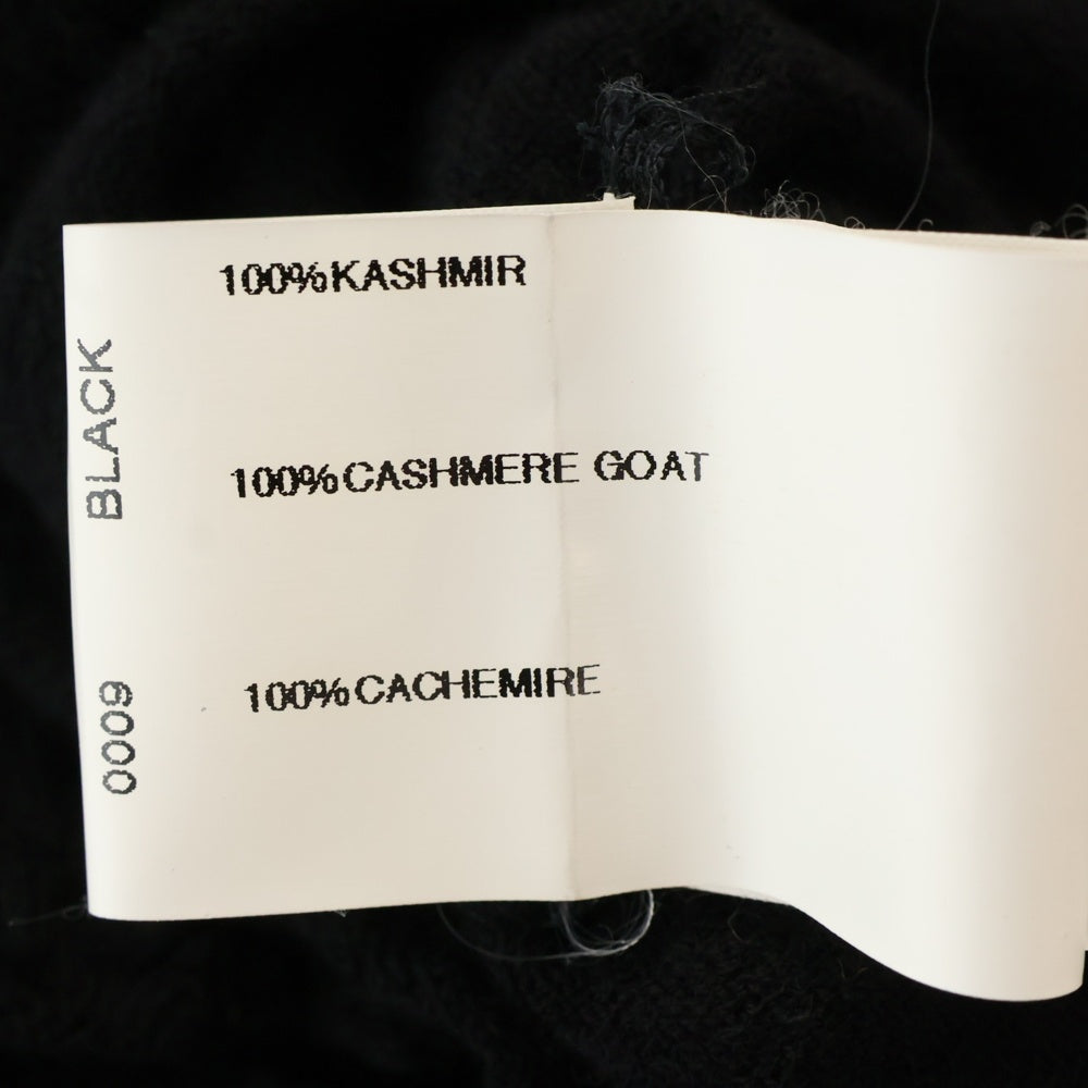 Rick Owens(リックオウエンス) 11AW LIMO ロングカシミヤニットカーディガン 長袖ニット ブラック RU2650