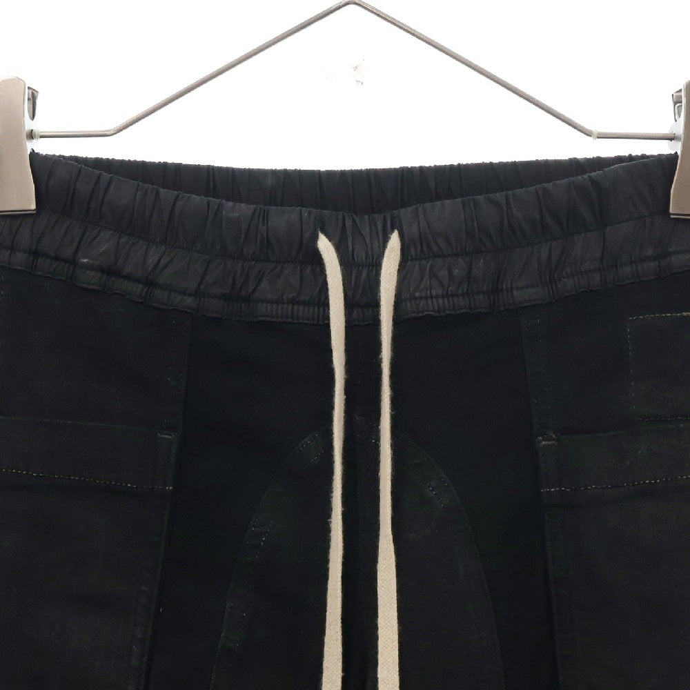 DRKSHDW(ダークシャドウ) 16AW Denim Combo Leggings レザーコーティング バイカーレギンスパンツ ブラック DS16F8316-SBKM