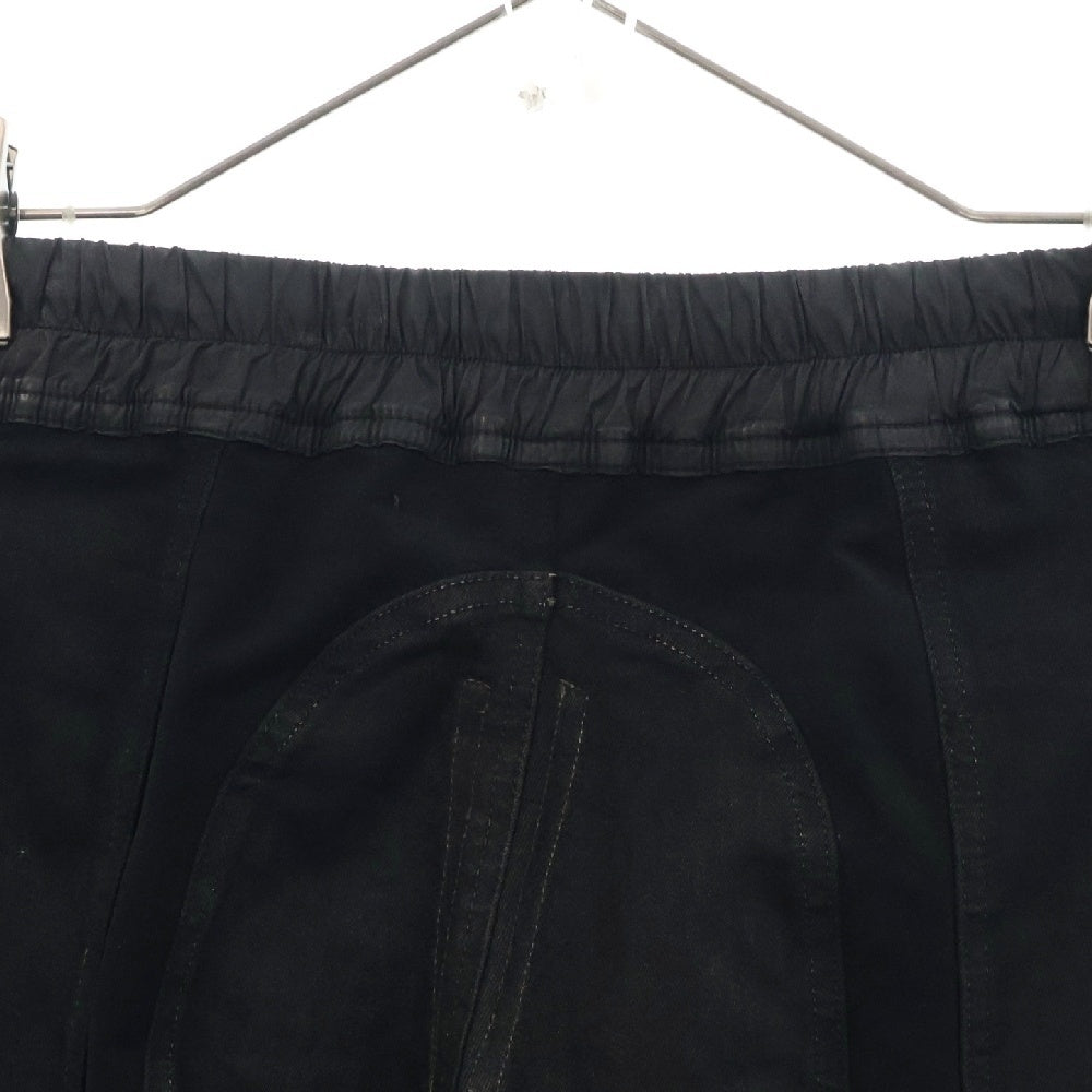 DRKSHDW(ダークシャドウ) 16AW Denim Combo Leggings レザーコーティング バイカーレギンスパンツ ブラック DS16F8316-SBKM