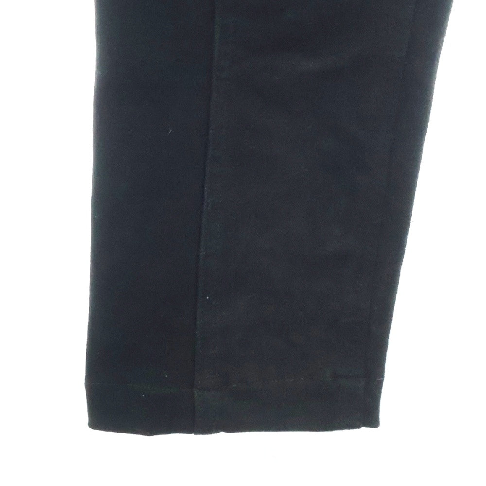 DRKSHDW(ダークシャドウ) 16AW Denim Combo Leggings レザーコーティング バイカーレギンスパンツ ブラック DS16F8316-SBKM