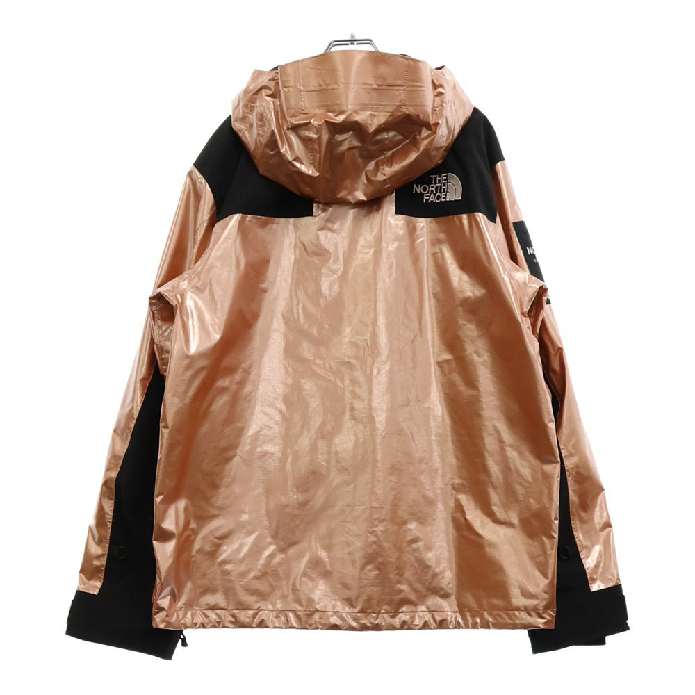 SUPREME(シュプリーム) 18SS Metallic Mountain Parka メタリック マウンテンパーカー ジャケット ピンク/ブラック NP11801I