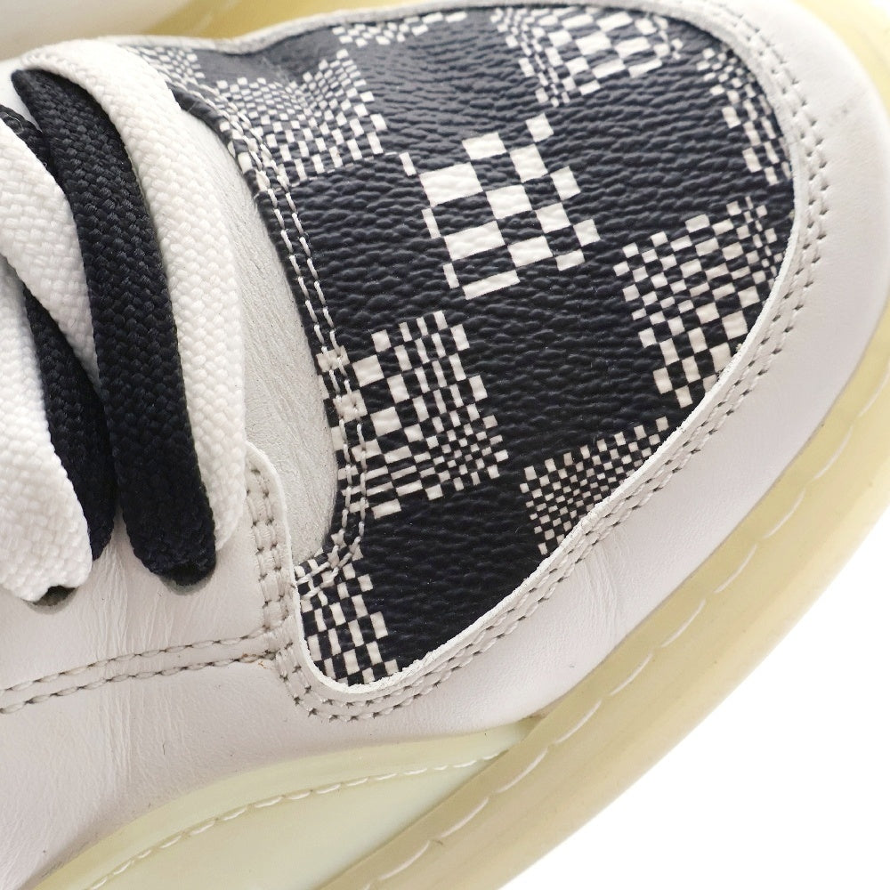 LOUIS VUITTON(ルイヴィトン) 21SS ディストーテッド ダミエLVオリ・ラインスニーカー ホワイト MS1220