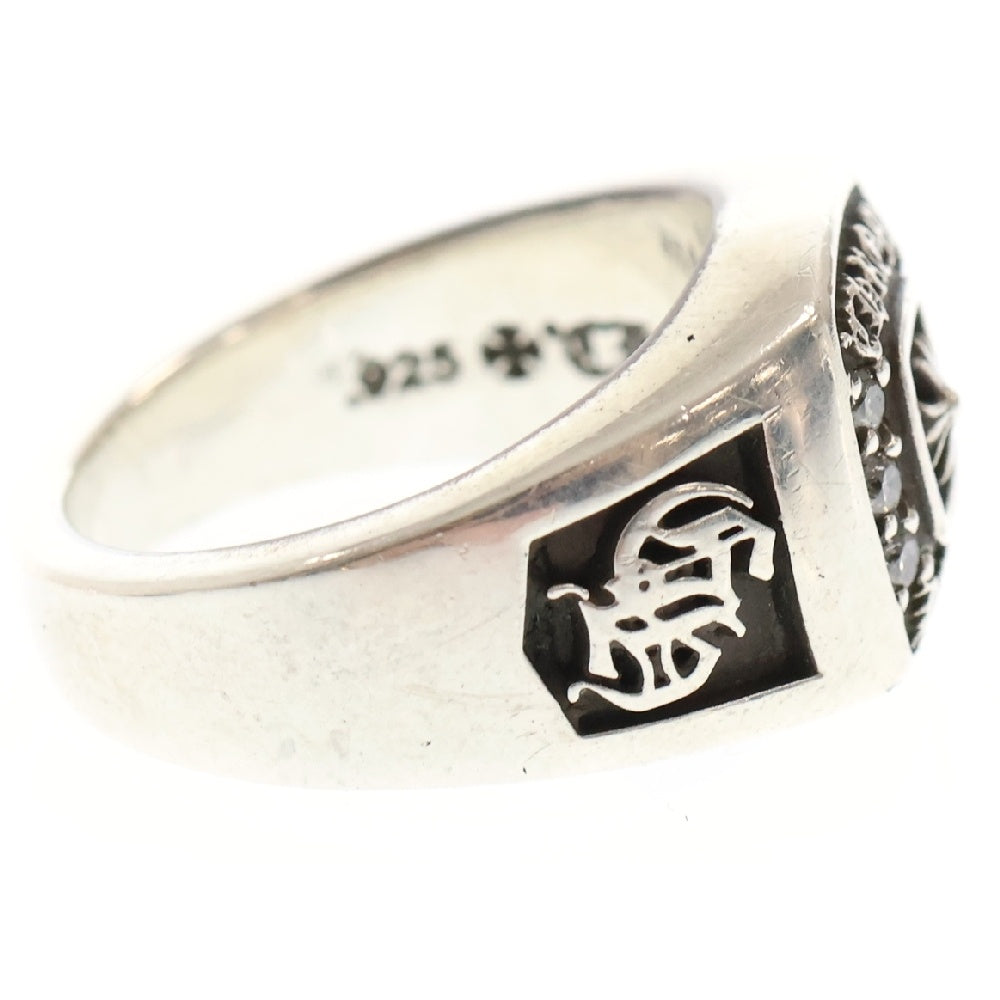 CHROME HEARTS(クロムハーツ) SM CHAMPION スモールチャンピオンリング PAVEダイヤ シルバー
