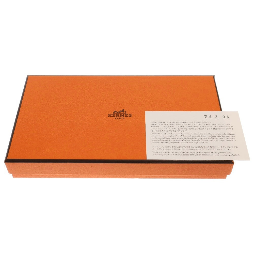 HERMES(エルメス) アザップ シルクイン コリエドシアン ラウンドジップ長財布 B刻印 ブラウン