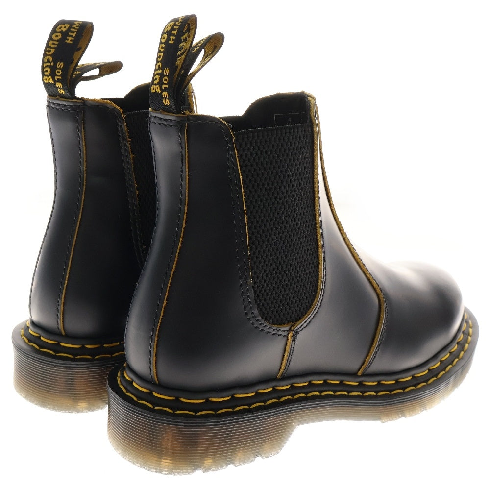 Dr.Martens(ドクターマーチン) 2976 DOUBLE STITCH ダブルスステッチ チェルシー サイドゴア レザーブーツ レディース 27001032 ブラック