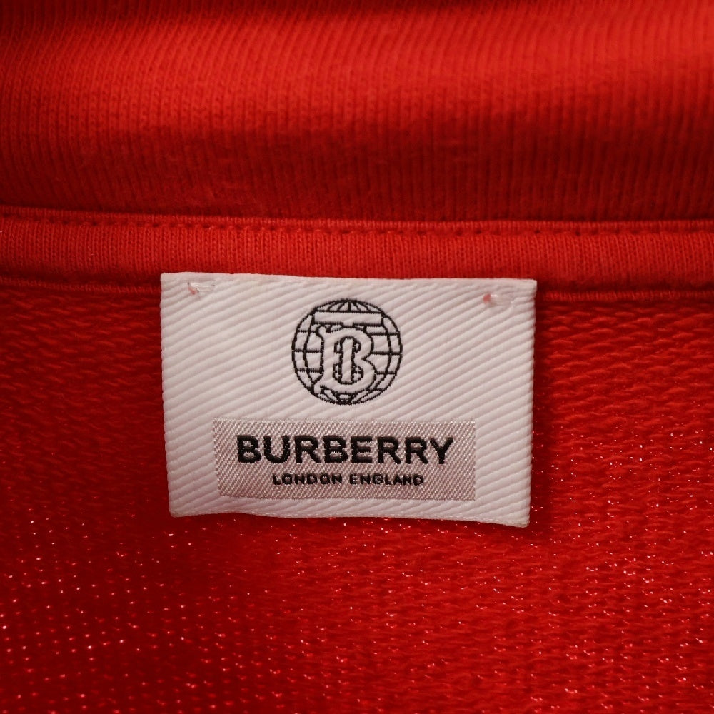 BURBERRY(バーバリー) 21SS LOVEプリント オーバーサイズ フーディープルオーバーパーカー 8038129 レッド