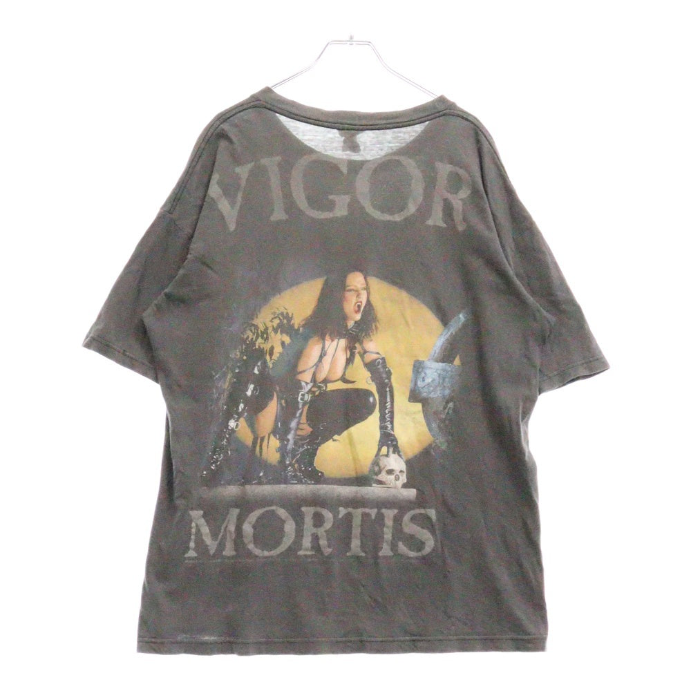 VINTAGE(ヴィンテージ) 00s CRADLE OF FILTH VIGOR MORTIS クレイドル オブ フィルス ヴィンテージ 両面プリントTシャツ 半袖カットソー ブラック
