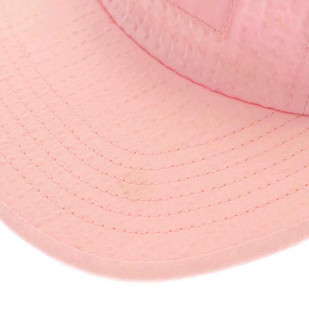 SUPREME(シュプリーム) 17SS Tonal Seersucker Camp Cap トーナル シアサッカー キャップ ピンク