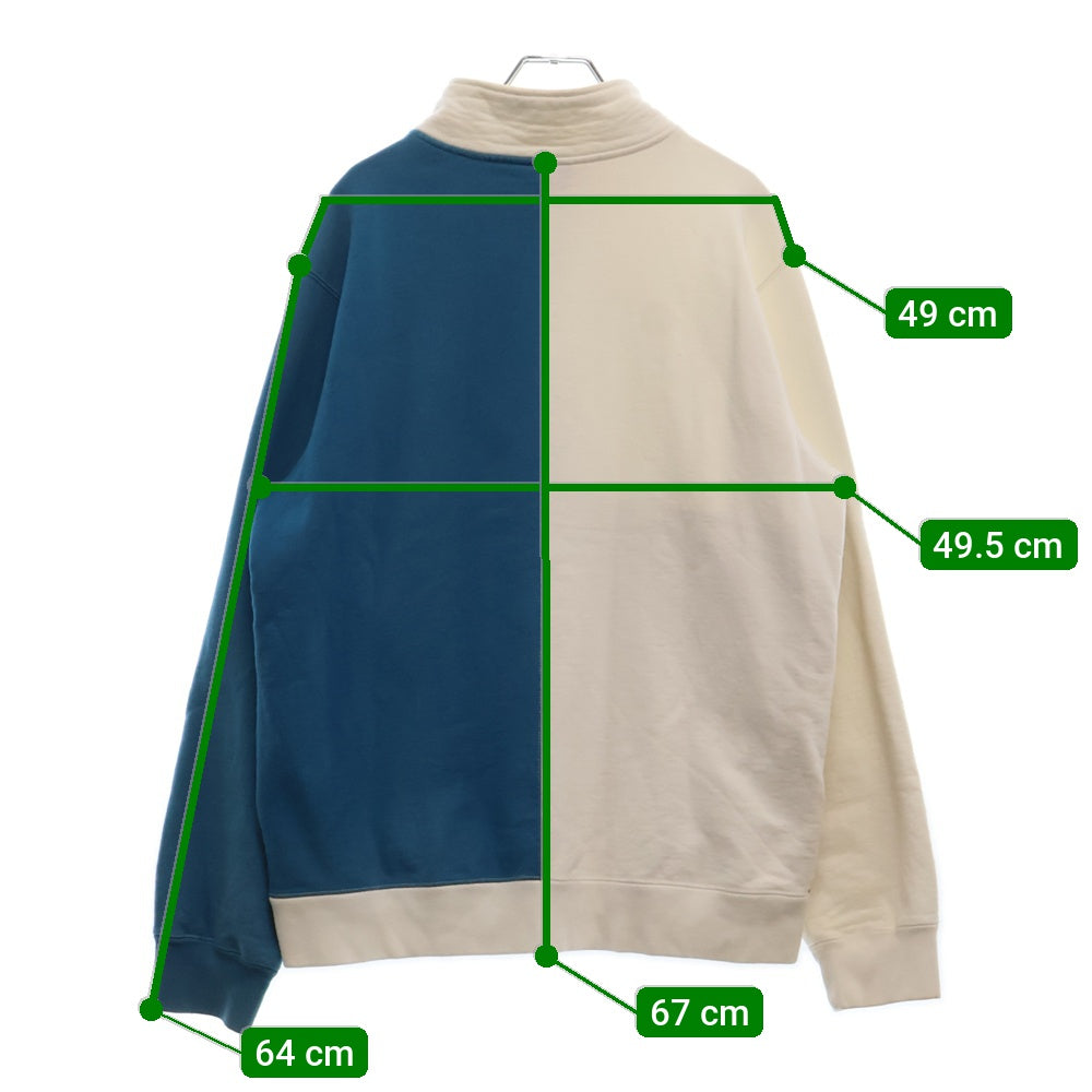 SUPREME(シュプリーム) 18SS Color Blocked Half Zip カラーブロック ハーフジップ スウェット トレーナー マルチカラー