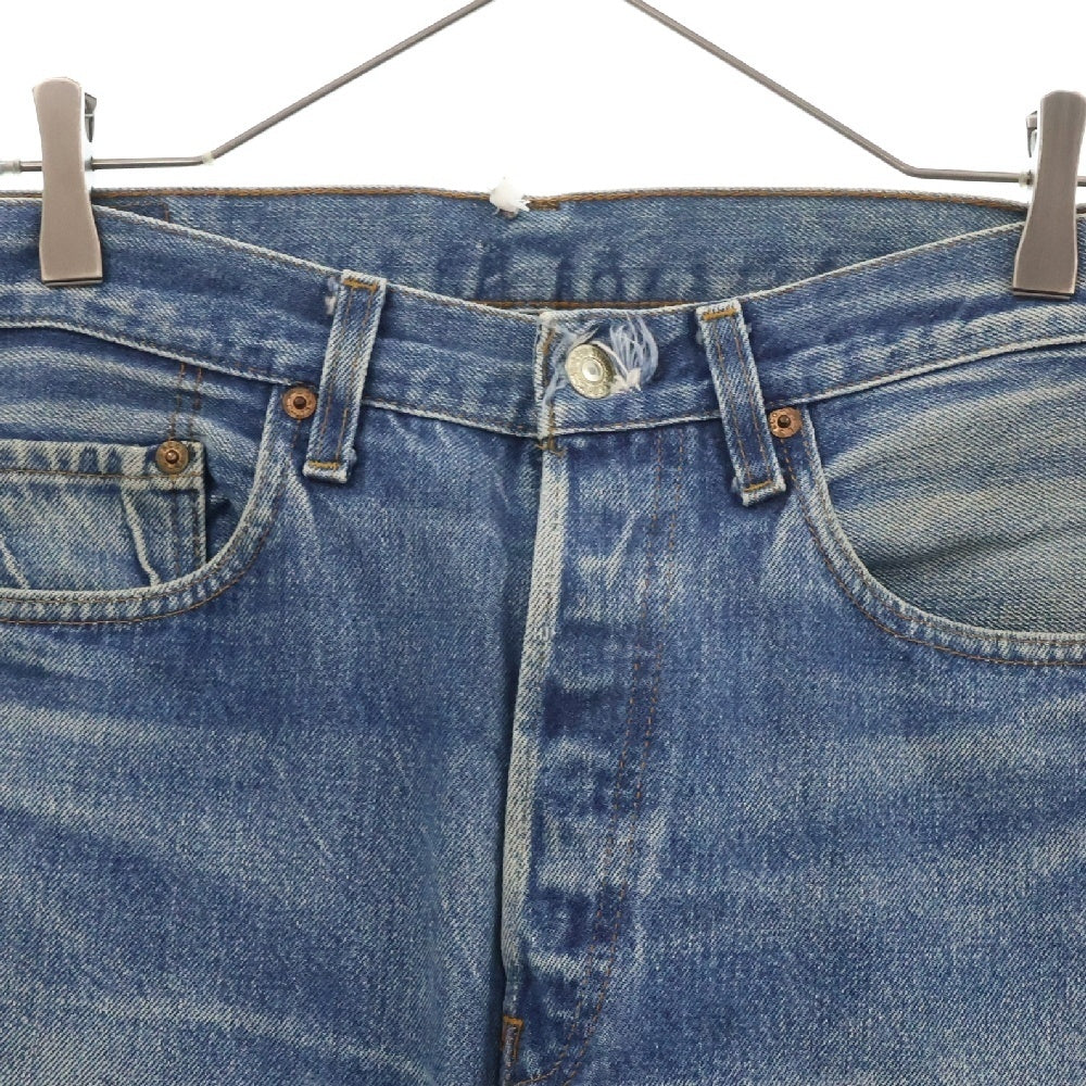 Levi's(リーバイス) 80s VINTAGE 501 スモールe 赤耳 ボタン裏刻印524 ボタンフライデニムパンツ インディゴ