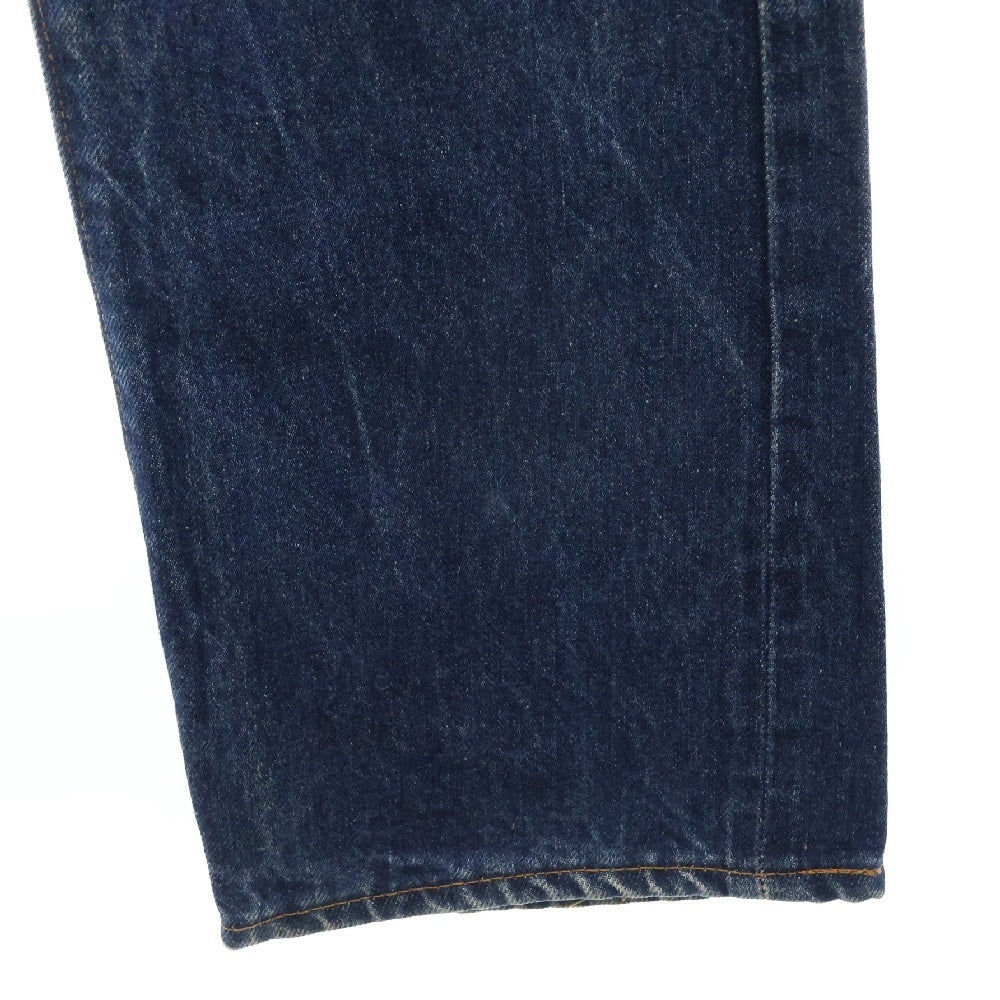 Levi's(リーバイス) 80s VINTAGE 501 スモールe 赤耳 ボタン裏刻印524 ボタンフライデニムパンツ インディゴ