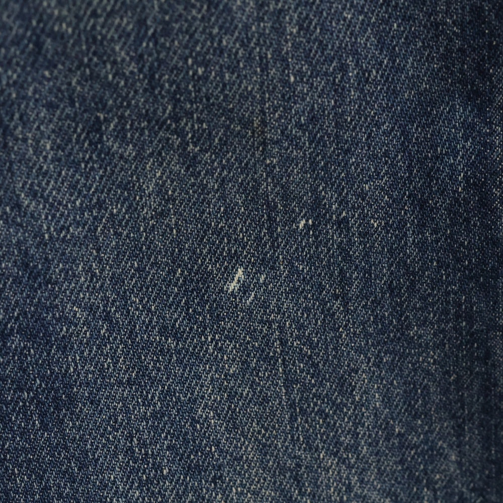 Levi's(リーバイス) 80s VINTAGE 501 スモールe 赤耳 ボタン裏刻印524 ボタンフライデニムパンツ インディゴ