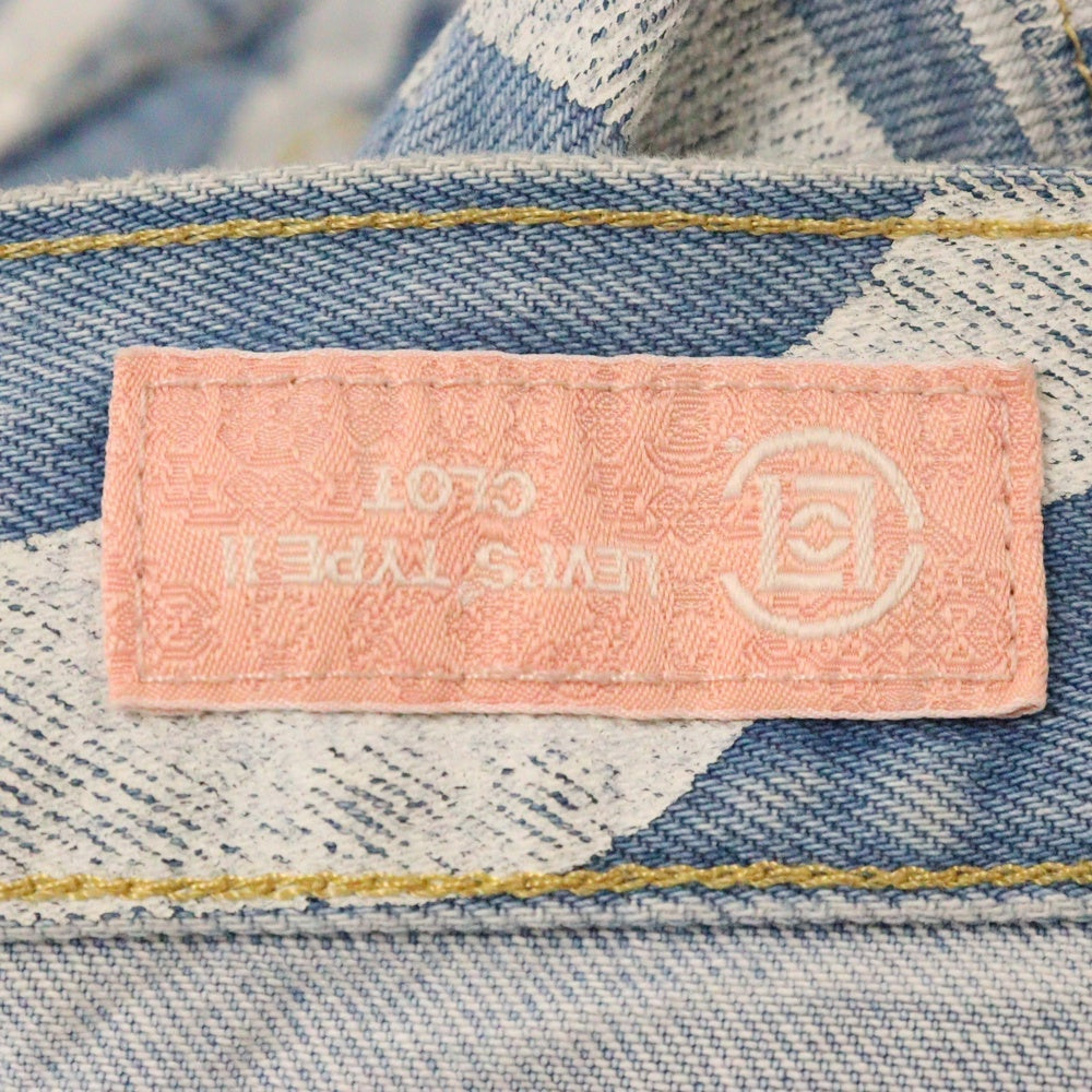 Levi's(リーバイス) CLOT X LEVIS COLLECTION TYPE II トラッカーデニムジャケット SII0786 インディゴ