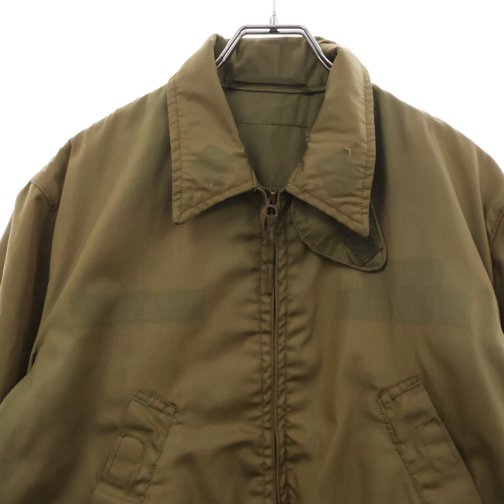 VINTAGE(ヴィンテージ) 70s U.S.ARMY ヘリコプタークルージャケット ナイロンジャケット カーキ