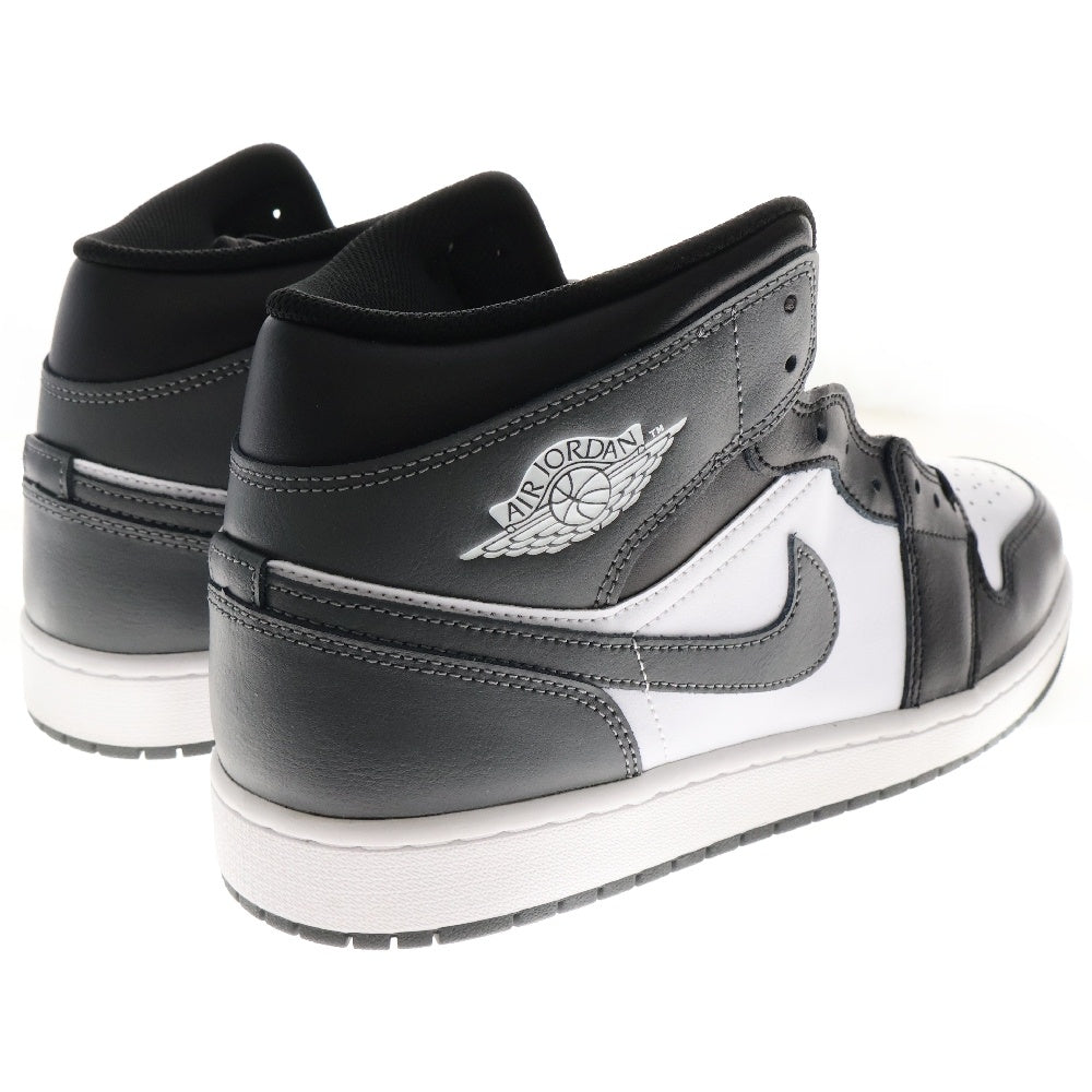NIKE(ナイキ) Air Jordan 1 Mid エアジョーダン1 ミッドカットスニーカー ブラック/グレー DQ8426-001 US13/31cm