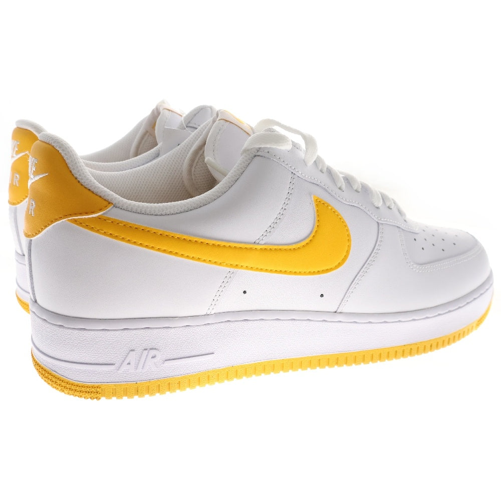 NIKE(ナイキ) AIR FORCE 1 '07 エアフォース1 ローカットスニーカー FJ4146-105 ホワイト/イエロー US 13/31cm