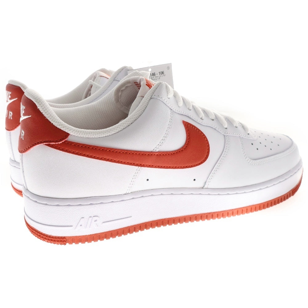 NIKE(ナイキ) AIR FORCE 1 '07 エアフォース1 ローカットスニーカー FJ4146-106 ホワイト/レッド US 13/31cm