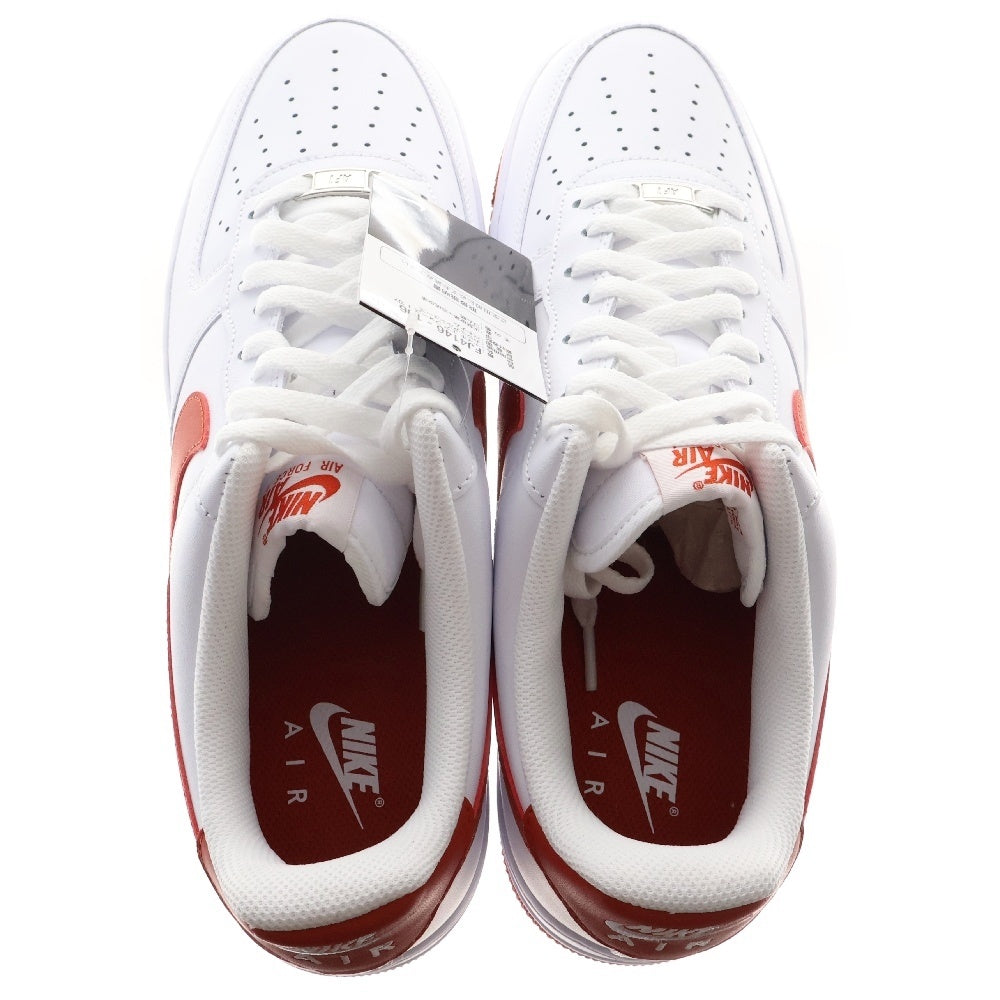 NIKE(ナイキ) AIR FORCE 1 '07 エアフォース1 ローカットスニーカー FJ4146-106 ホワイト/レッド US 13/31cm