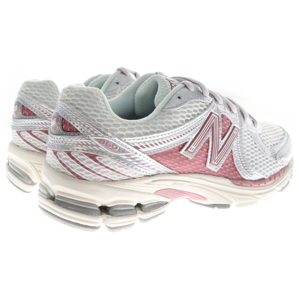 New Balance(ニューバランス) ML860CC2 SILVER/ROSE メッシュ ローカットスニーカー シルバー/ピンク US6/24cm