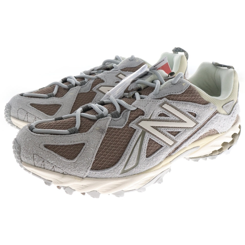 New Balance(ニューバランス) ML610TE GRAY/BROWN スウェード ローカットスニーカー グレー US10/28.0cm