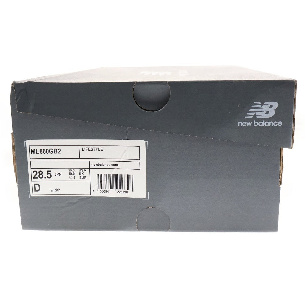 New Balance(ニューバランス) ML860GB2 OPTIC WHITE メッシュローカットスニーカー ホワイト/グレー US10.5/28.5cm