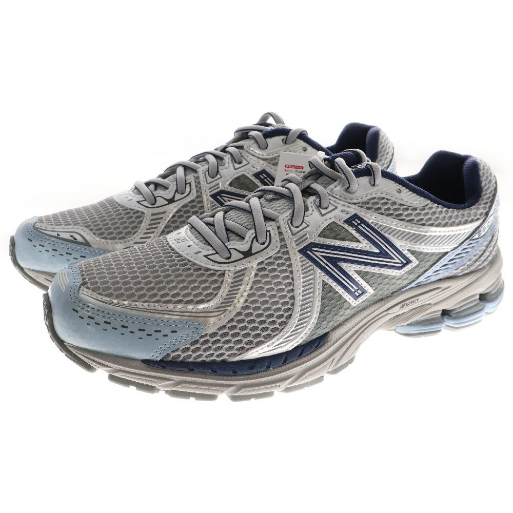 New Balance(ニューバランス) ML860BB2 RAINCLOUD メッシュ ローカットスニーカー グレー US10/28.0cm