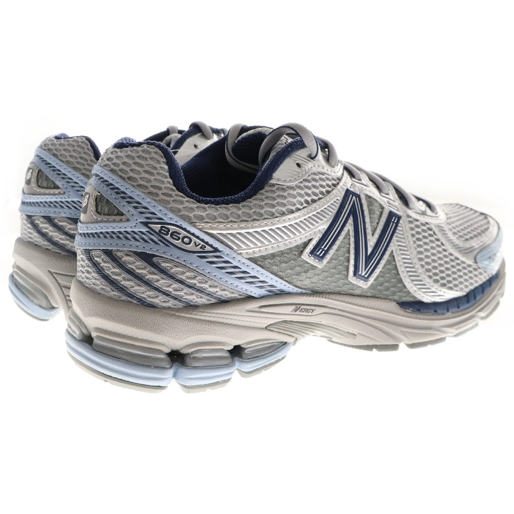 New Balance(ニューバランス) ML860BB2 RAINCLOUD メッシュ ローカットスニーカー グレー US10/28.0cm