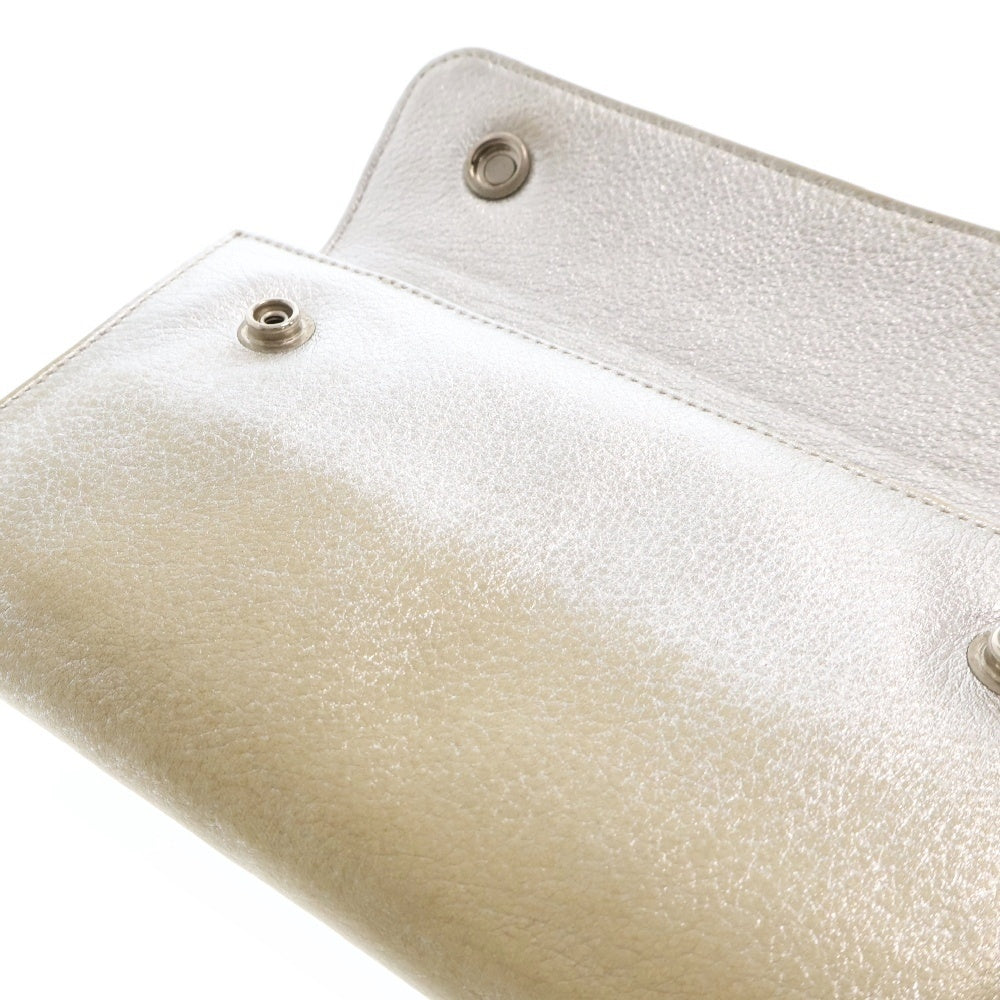 CHROME HEARTS(クロムハーツ) WAVE NOVELTY WALLET クロスボール ウェーブウォレット 財布 シルバー