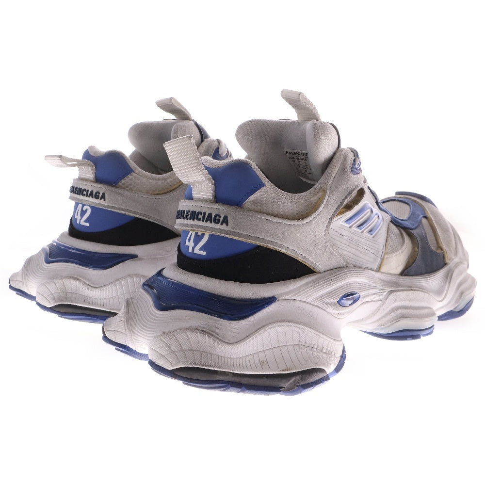BALENCIAGA(バレンシアガ) 24SS CARGO SNEAKER カーゴ ダメージ加工ボリュームローカットスニーカー 785754 ブルー/ホワイト