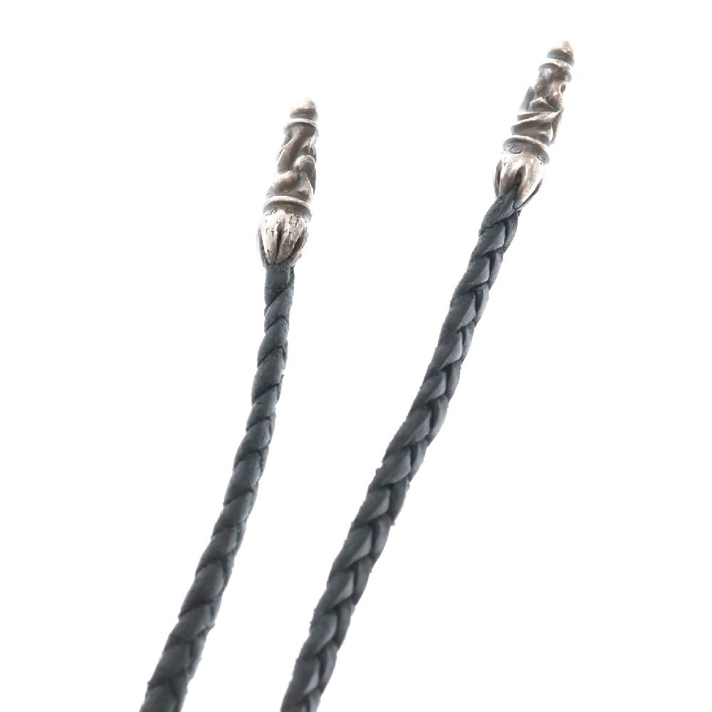 CHROME HEARTS(クロムハーツ) LIPSTONGUE PENDANT リップアンドタン ペンダントトップ スクロールチップ レザーブレイドチェーン シルバー