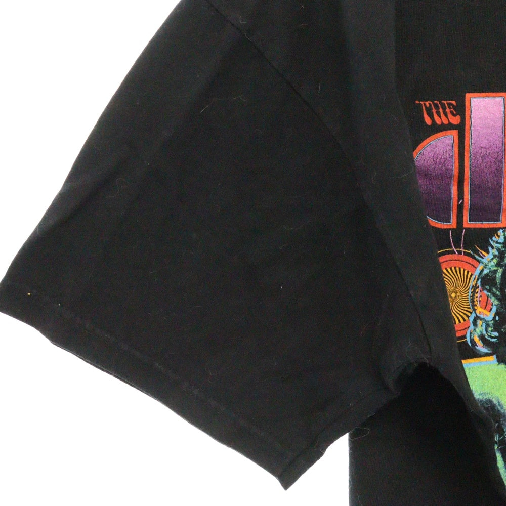 VINTAGE(ヴィンテージ) THE DOORS バンドプリント クルーネック半袖Tシャツカットソー ブラック