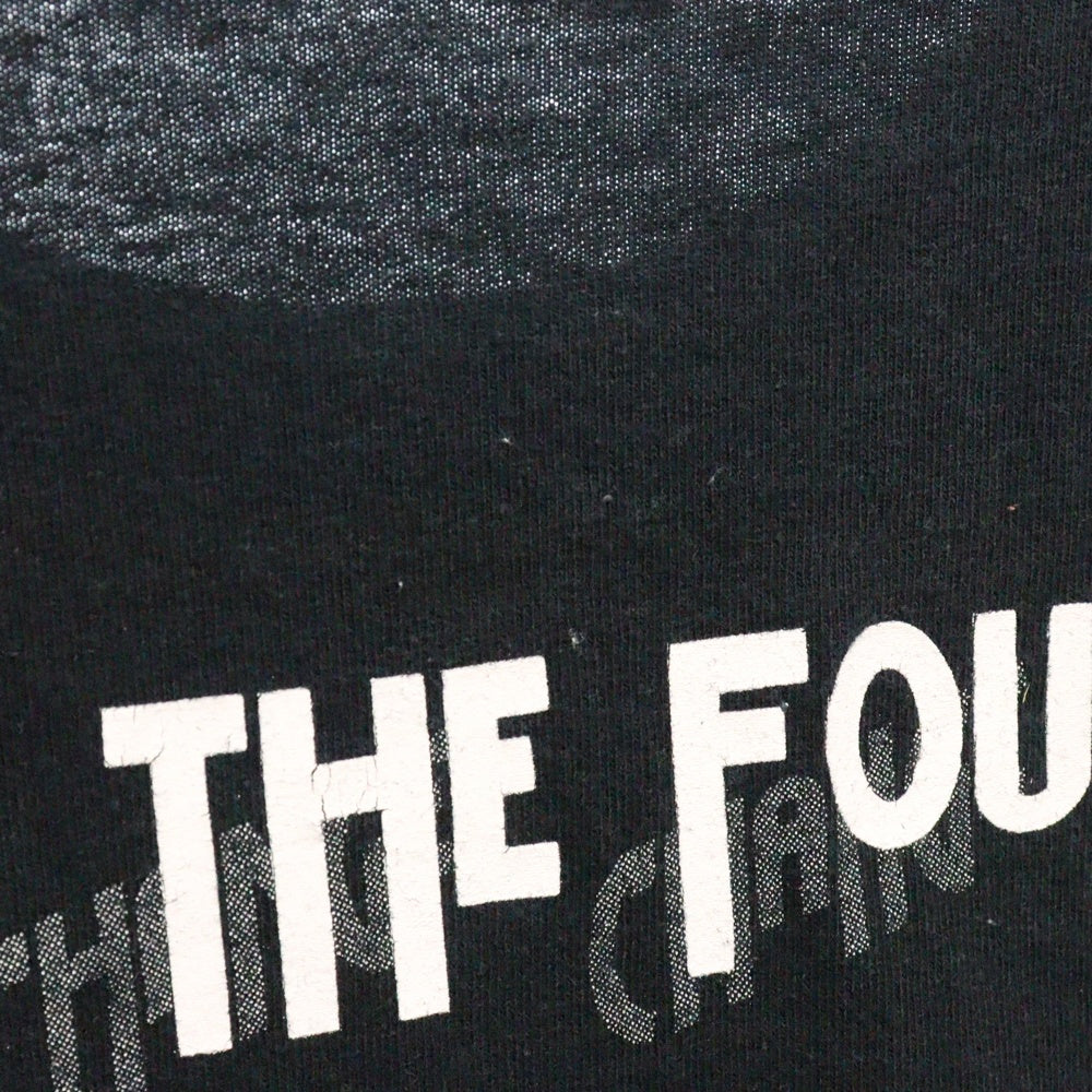VINTAGE(ヴィンテージ) OBAMA TEE オバマ 両面プリント 半袖クルーネックTシャツカットソー ブラック GILDANタグ