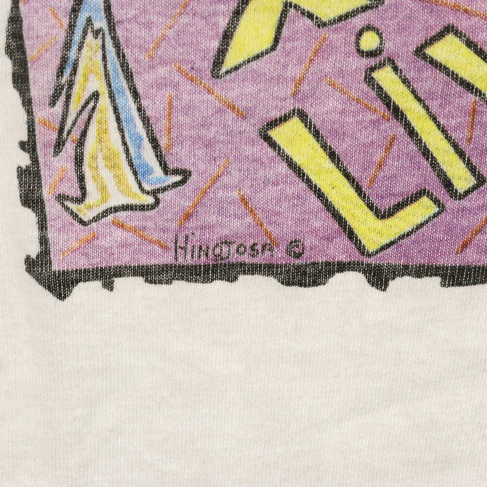 VINTAGE(ヴィンテージ) TEXAS TEE テキサスプリント 半袖クルーネックTシャツカットソー ホワイト