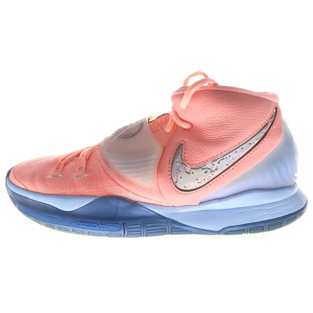 NIKE(ナイキ) CONCEPTS X KYRIE 6 KHEPRI PINK コンセプツ カイリー6 ケプリ ミッドカットスニーカー CU8879-600 ピンク US10/28.0cm