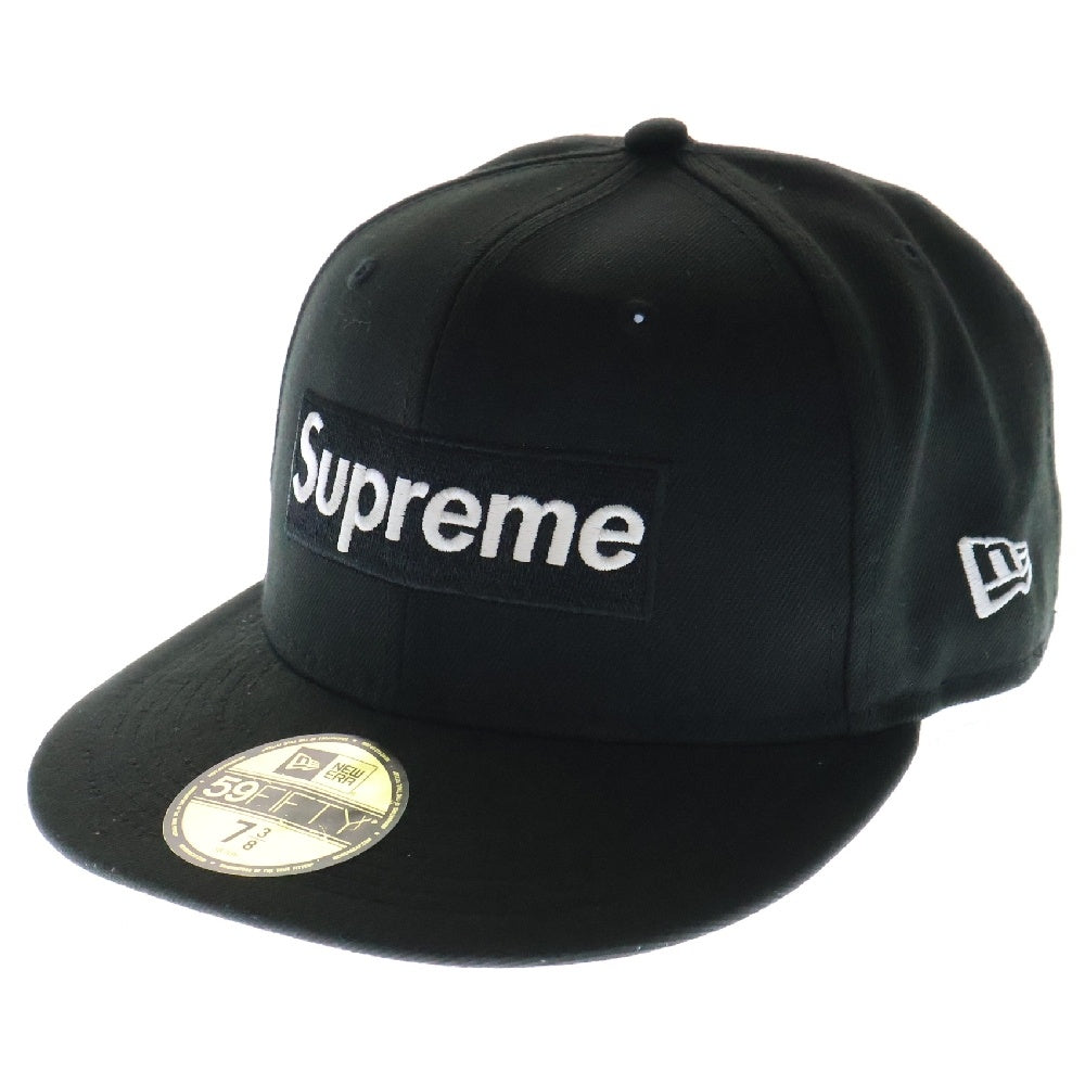 SUPREME(シュプリーム) 22SS NEW ERAMoney Box Logo マネー ボックスロゴ ベースボール ベースボールキャップ ブラック
