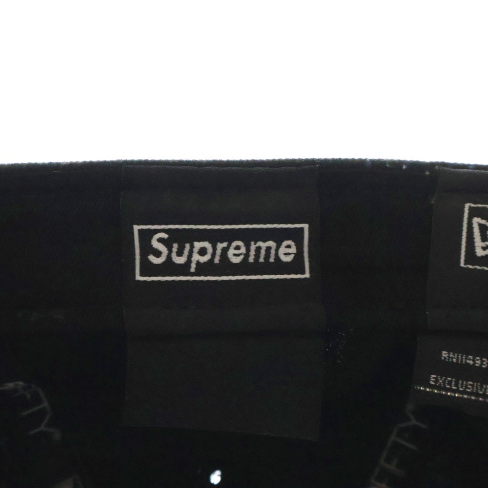SUPREME(シュプリーム) 22SS NEW ERAMoney Box Logo マネー ボックスロゴ ベースボール ベースボールキャップ ブラック