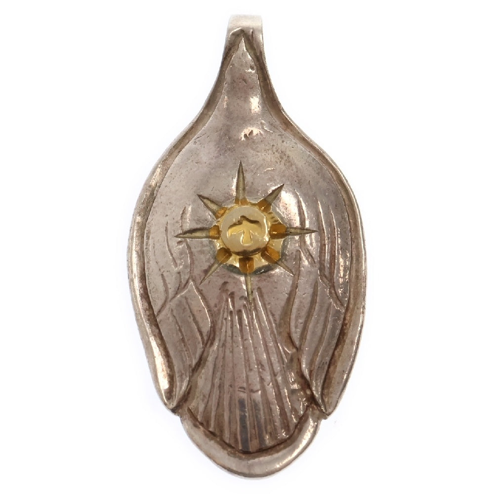 goro's(ゴローズ) K18付きスプーン ペンダントトップ シルバー/ゴールド