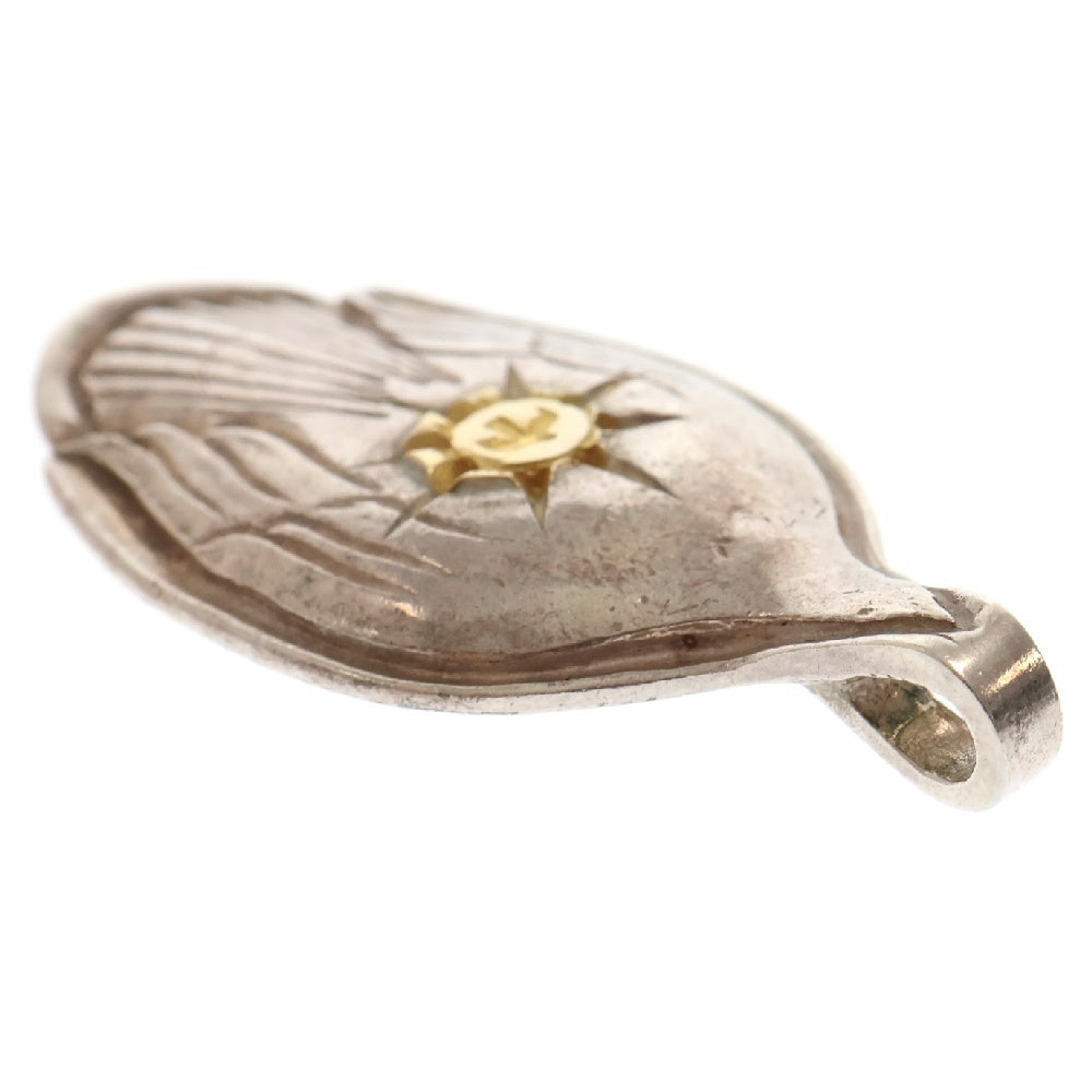 goro's(ゴローズ) K18付きスプーン ペンダントトップ シルバー/ゴールド