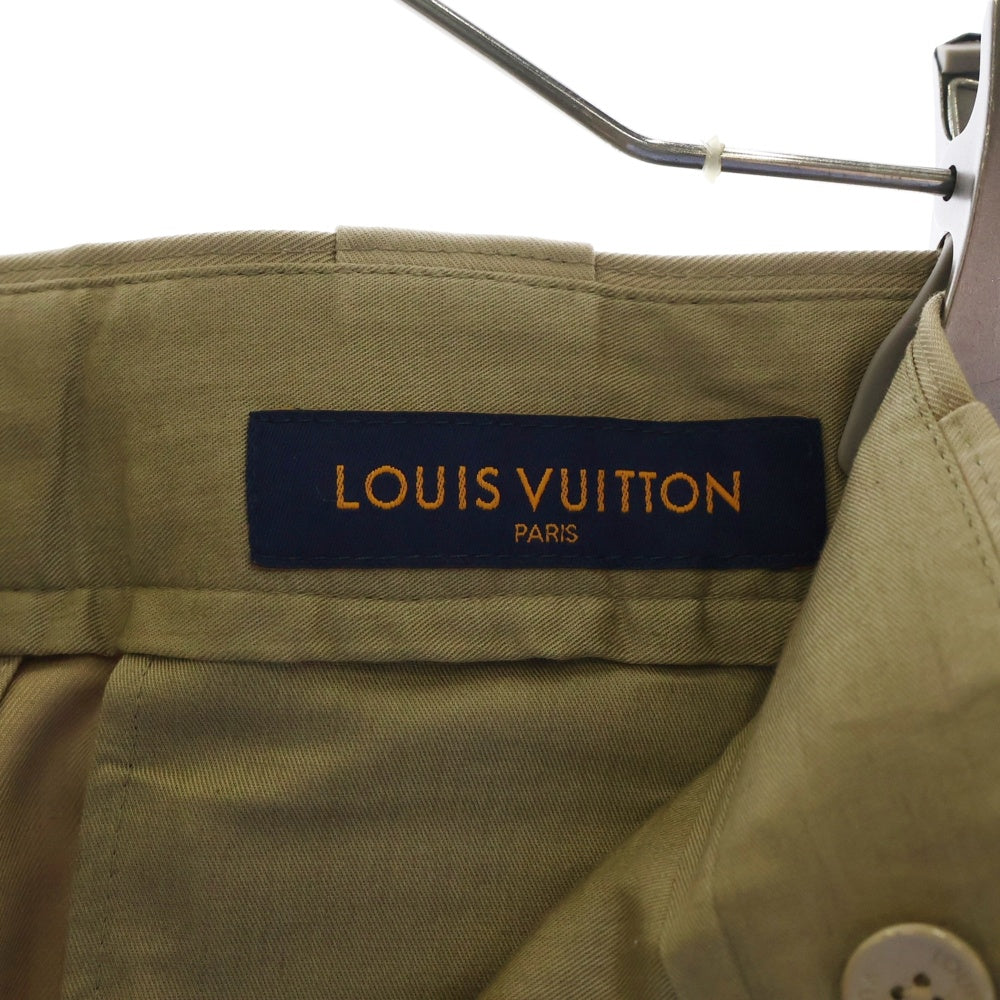 LOUIS VUITTON(ルイヴィトン) 22SS RM221M H77 HMP06W LVスクエアードチノロングパンツ ベージュ