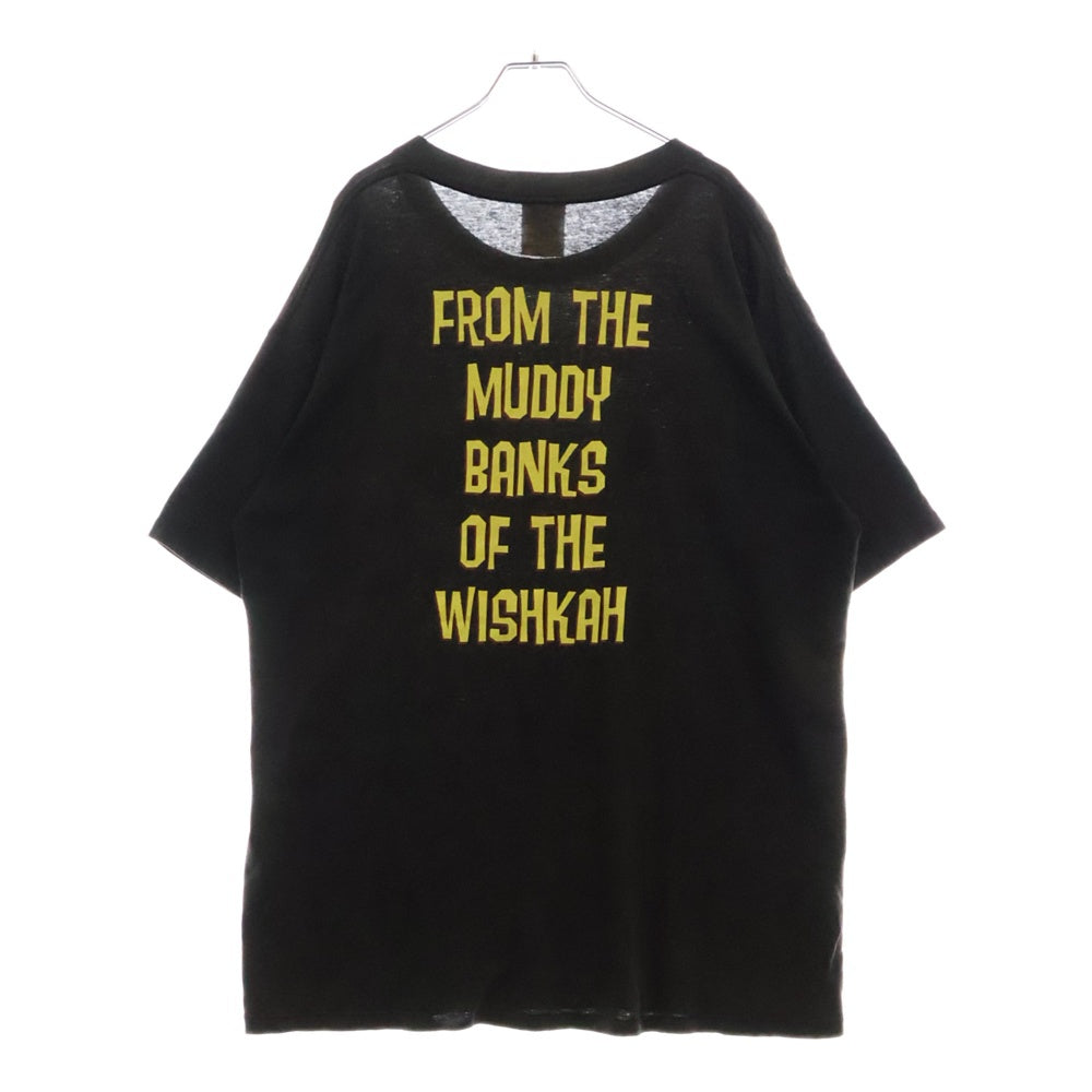 VINTAGE(ヴィンテージ) 90s NIRVANA FROM THE MUDDY BANKS OF THE WISHKAH ニルヴァーナ 両面プリンントTシャツ 半袖カットソー ブラック