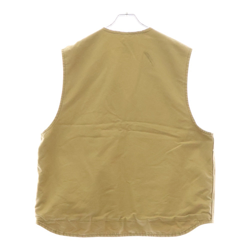CARHARTT(カーハート) ARBOR VEST ジップアップ ボアライナー ベスト ジャケット クリーム