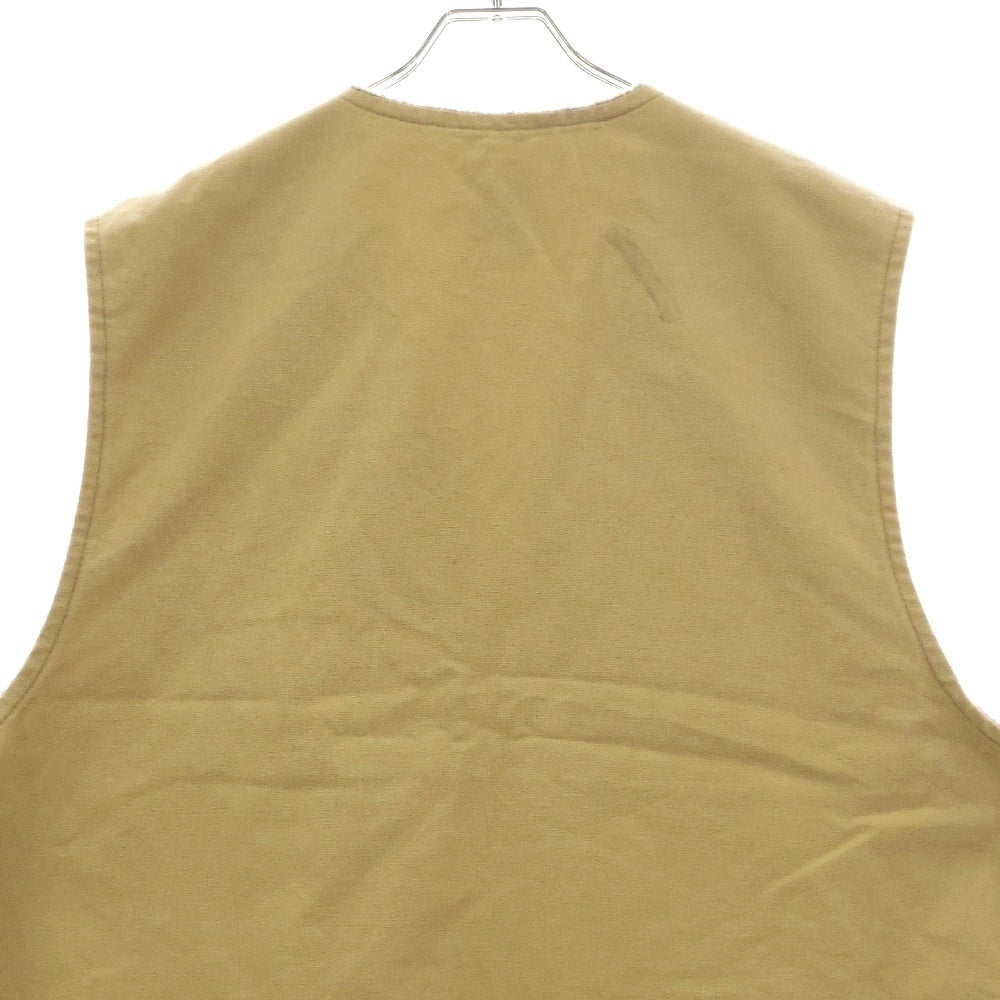 CARHARTT(カーハート) ARBOR VEST ジップアップ ボアライナー ベスト ジャケット クリーム