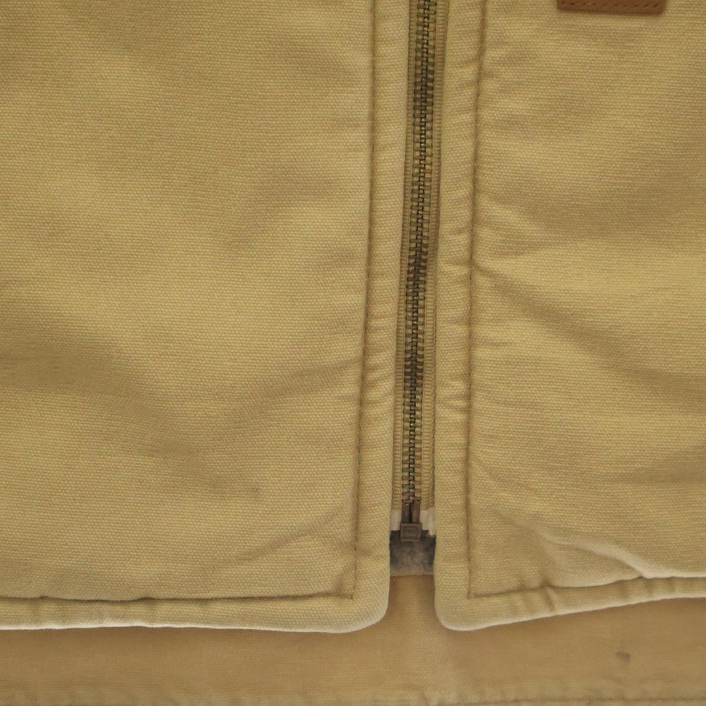 CARHARTT(カーハート) ARBOR VEST ジップアップ ボアライナー ベスト ジャケット クリーム
