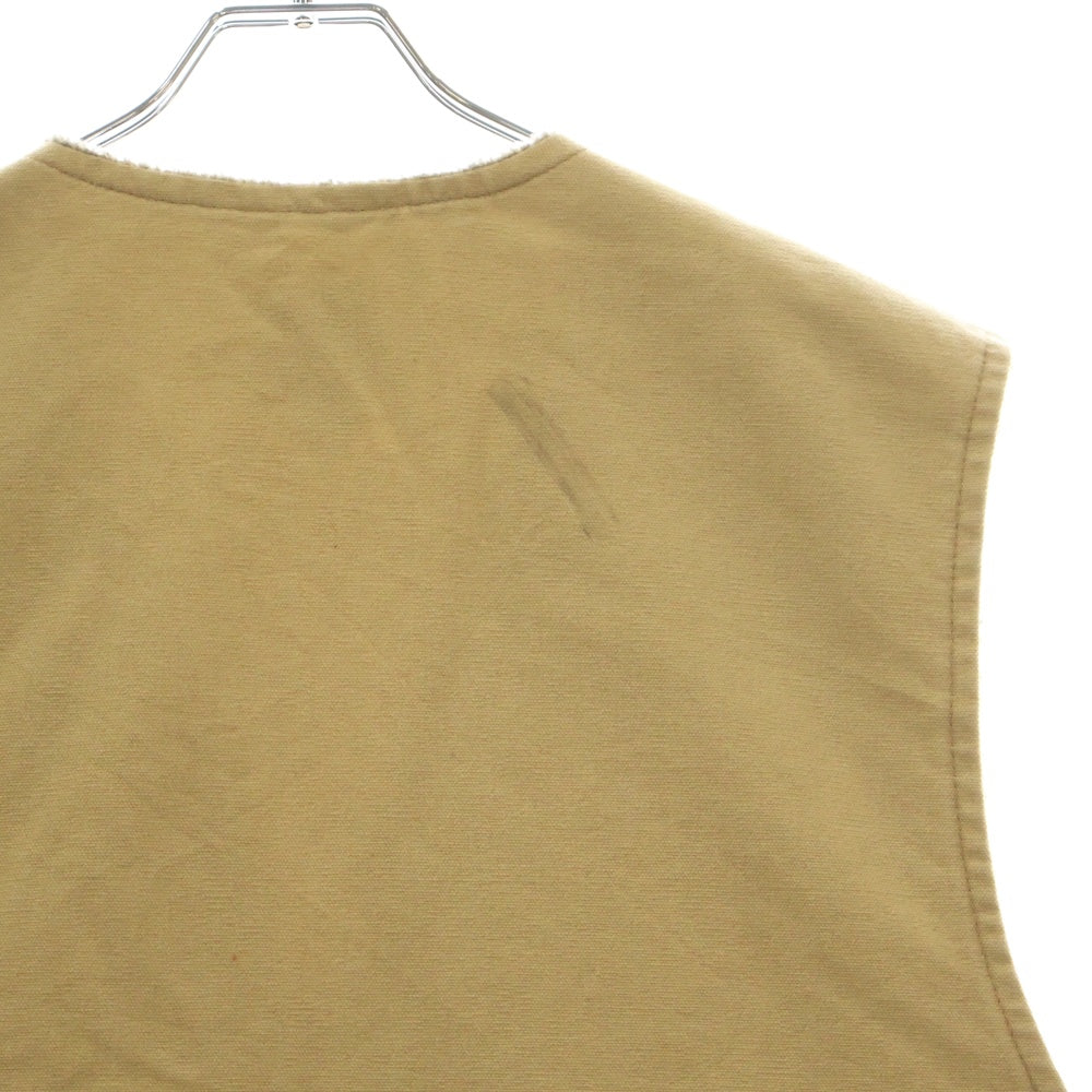 CARHARTT(カーハート) ARBOR VEST ジップアップ ボアライナー ベスト ジャケット クリーム